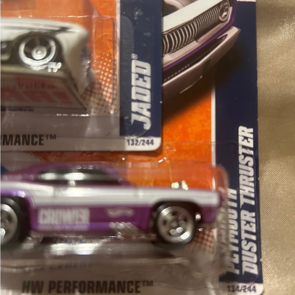 Hot Wheels 2011 HW Performance Jaded & Plymouth Duster Thruster Lot 132 134/244 - Picture 3 of 6
